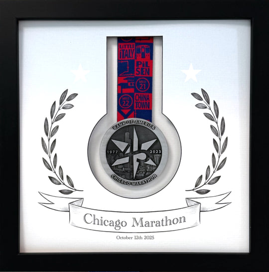 Chicago Marathon 2025 - Medal Frame