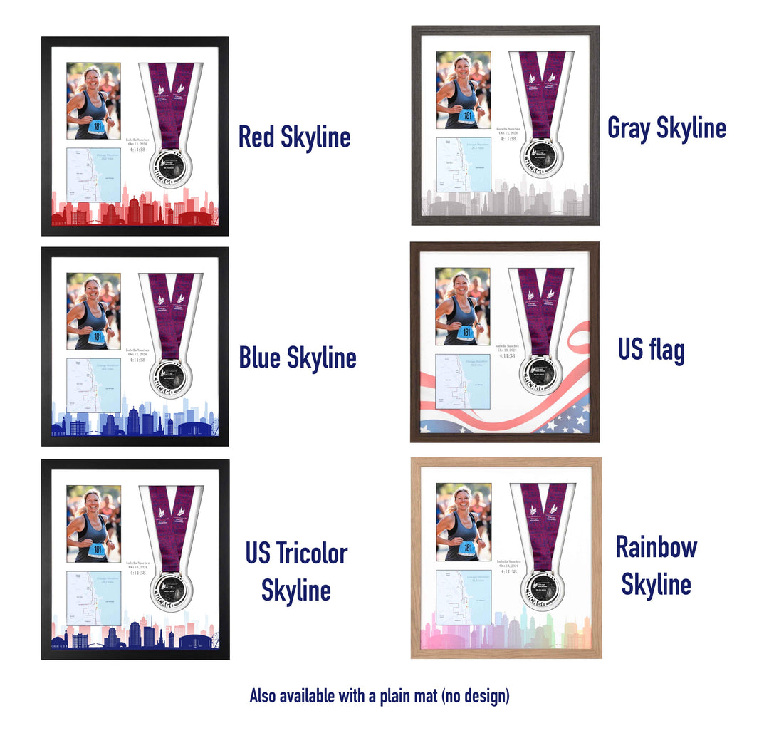 Chicago Marathon 2025 - Medal & Photo Frame