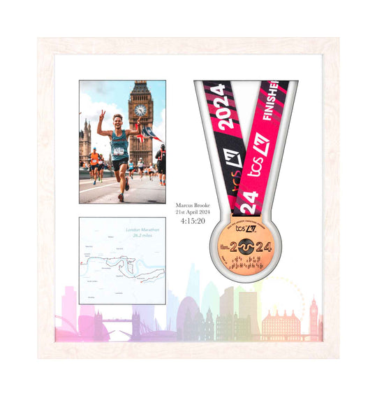 London Marathon 2023 - Medal & Photo Frame