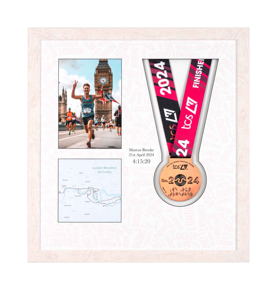 London Marathon 2023 - Medal & Photo Frame