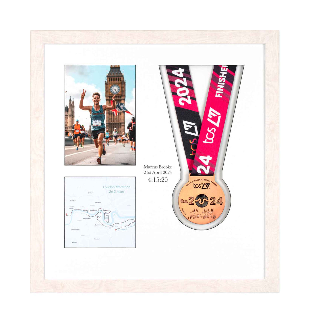 London Marathon 2023 - Medal & Photo Frame