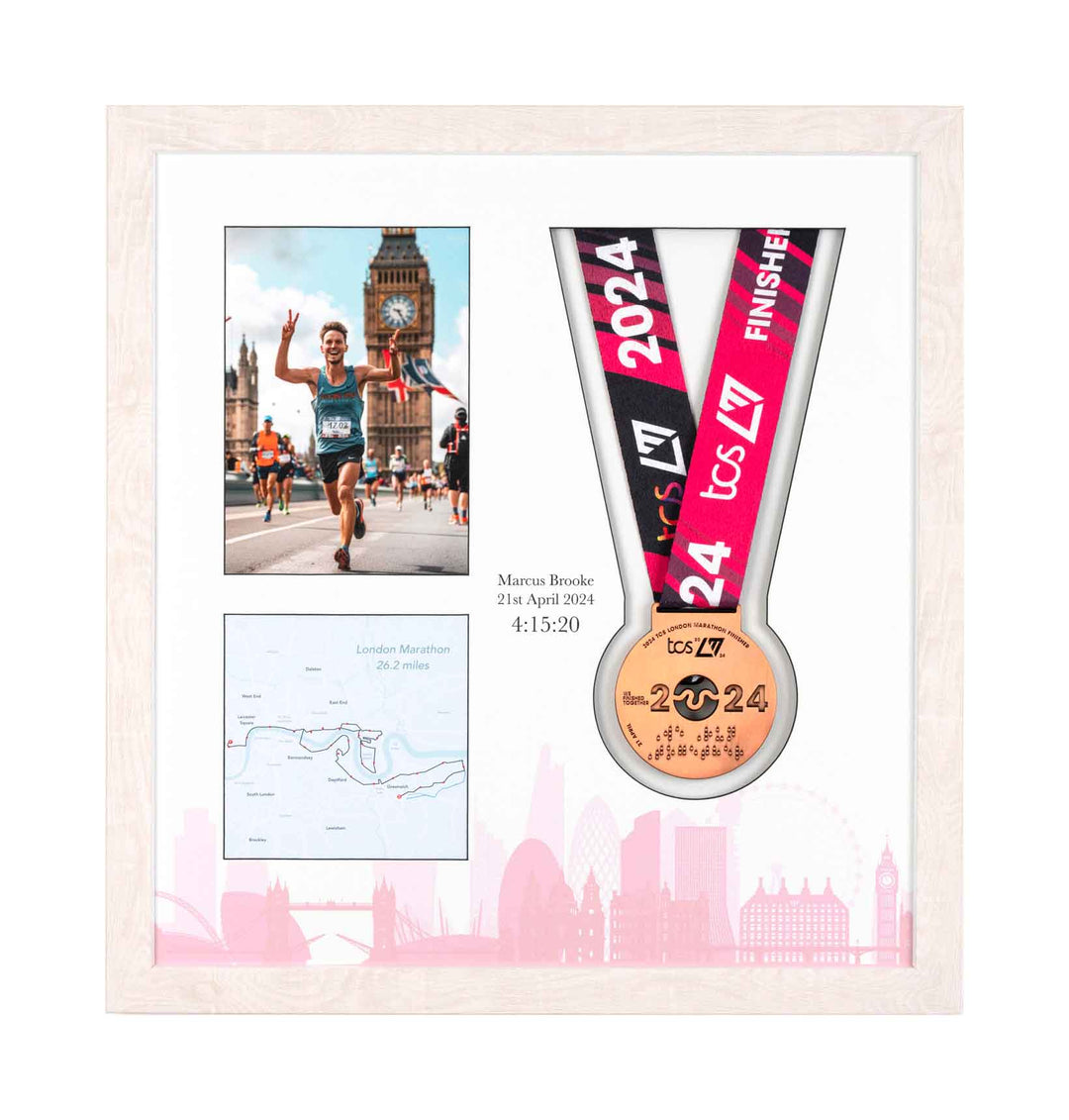 London Marathon 2023 - Medal & Photo Frame