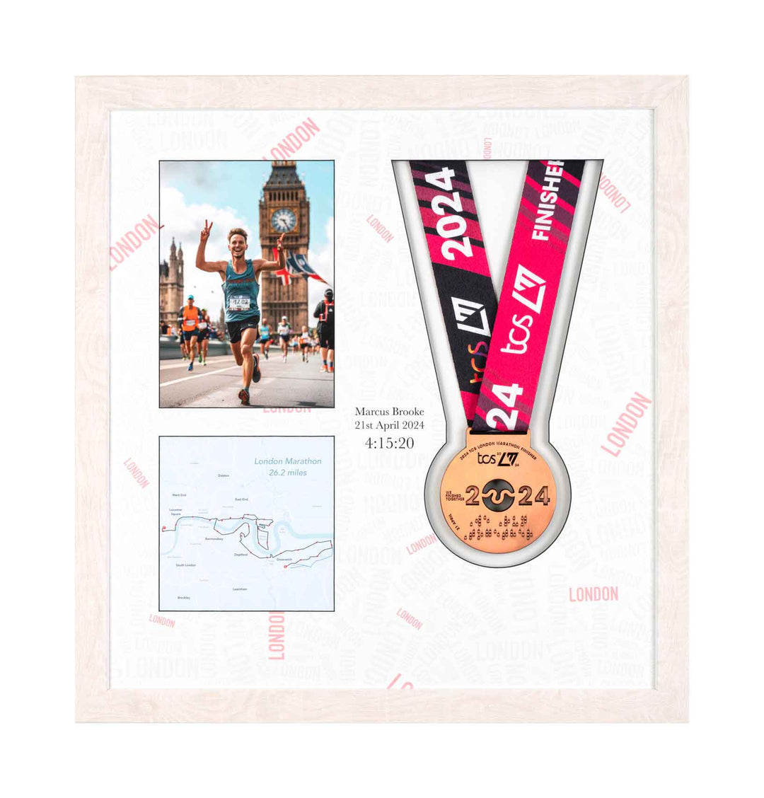 London Marathon 2023 - Medal & Photo Frame