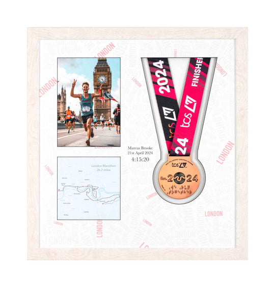 London Marathon 2023 - Medal & Photo Frame