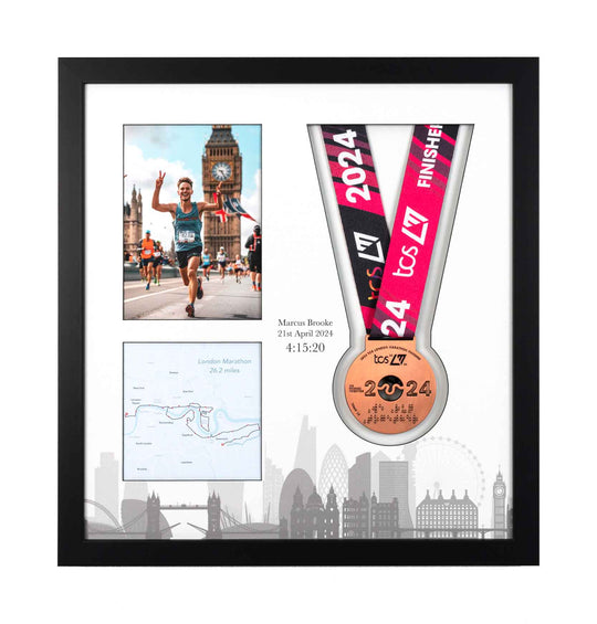 London Marathon 2023 - Medal & Photo Frame