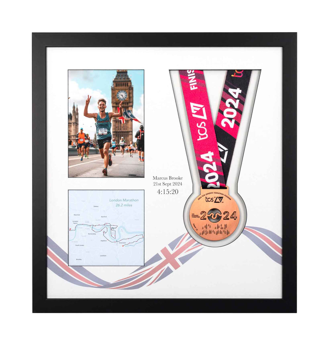 London Marathon 2023 - Medal & Photo Frame