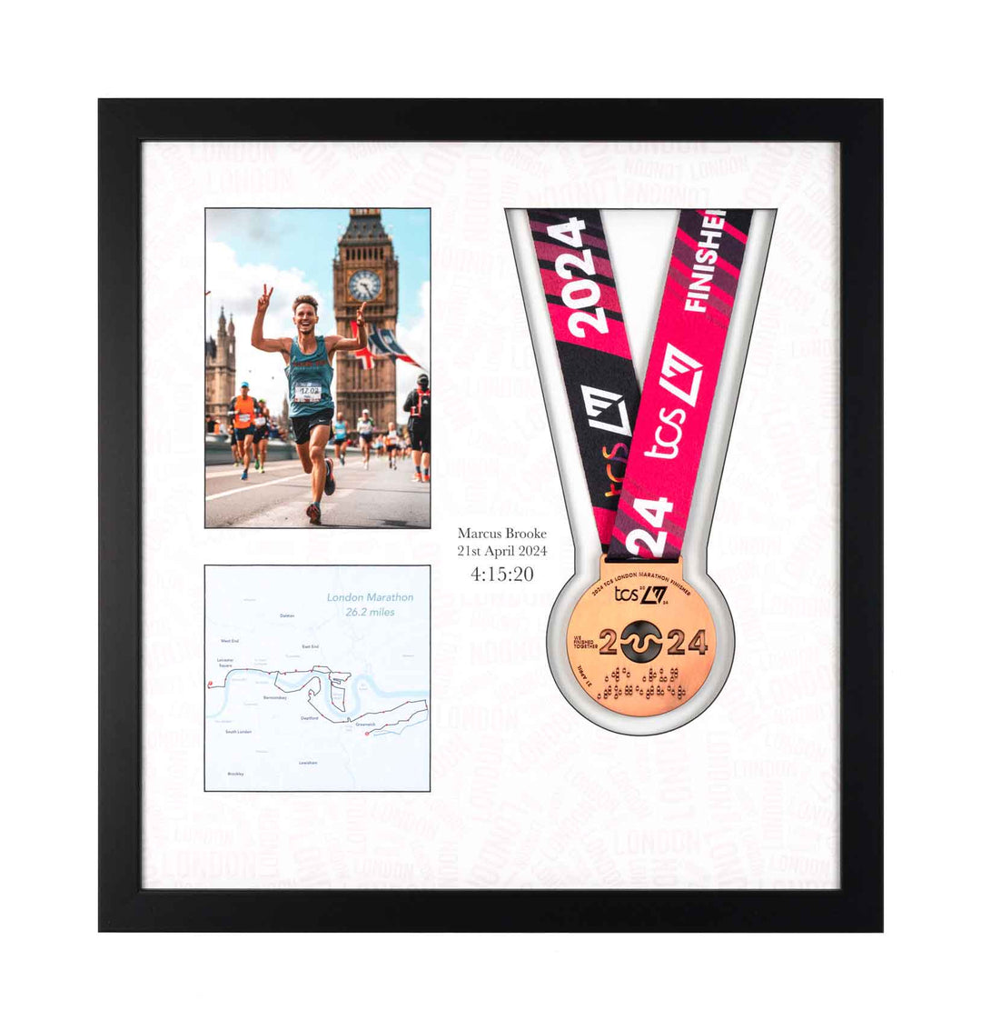 London Marathon 2023 - Medal & Photo Frame