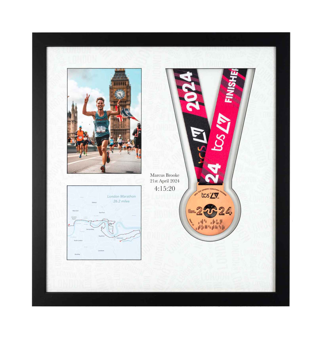 London Marathon 2023 - Medal & Photo Frame