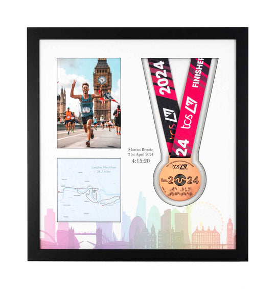 London Marathon 2023 - Medal & Photo Frame