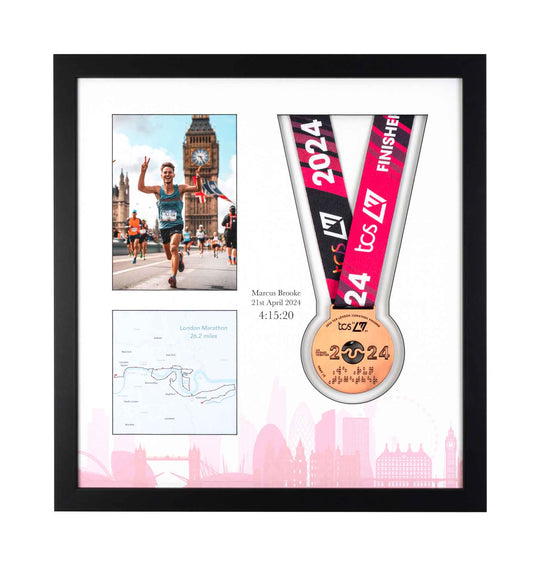 London Marathon 2023 - Medal & Photo Frame