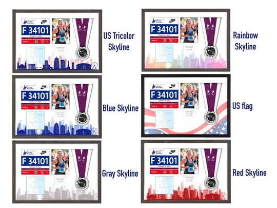 Chicago Marathon 2025 - Medal / Photo / BIB