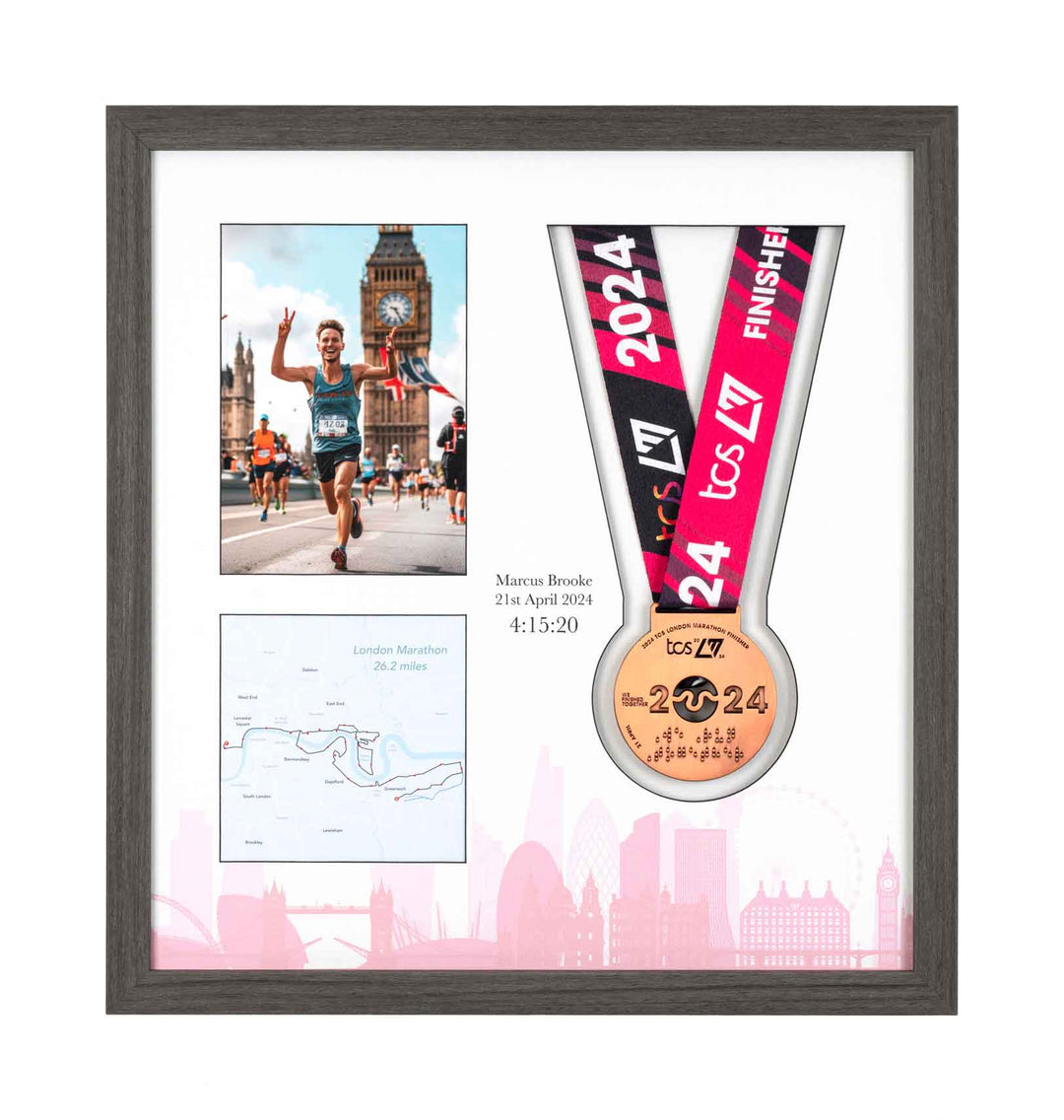 London Marathon 2023 - Medal & Photo Frame