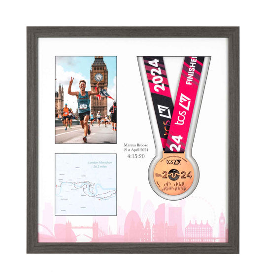 London Marathon 2023 - Medal & Photo Frame