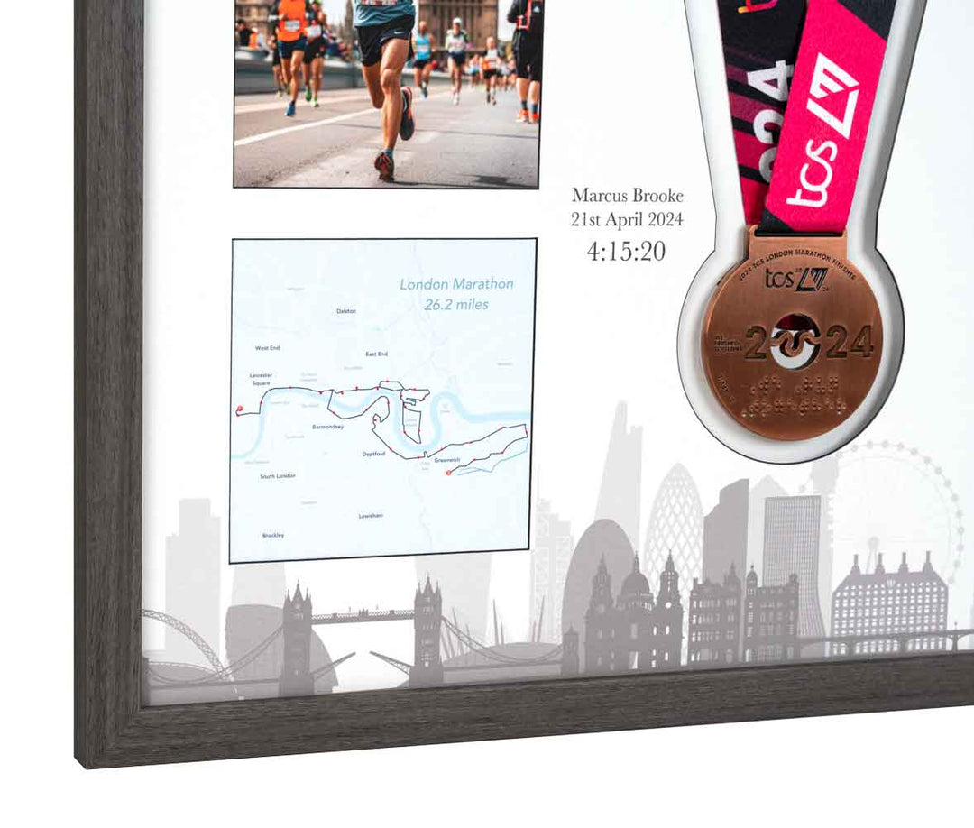 London Marathon 2023 - Medal & Photo Frame