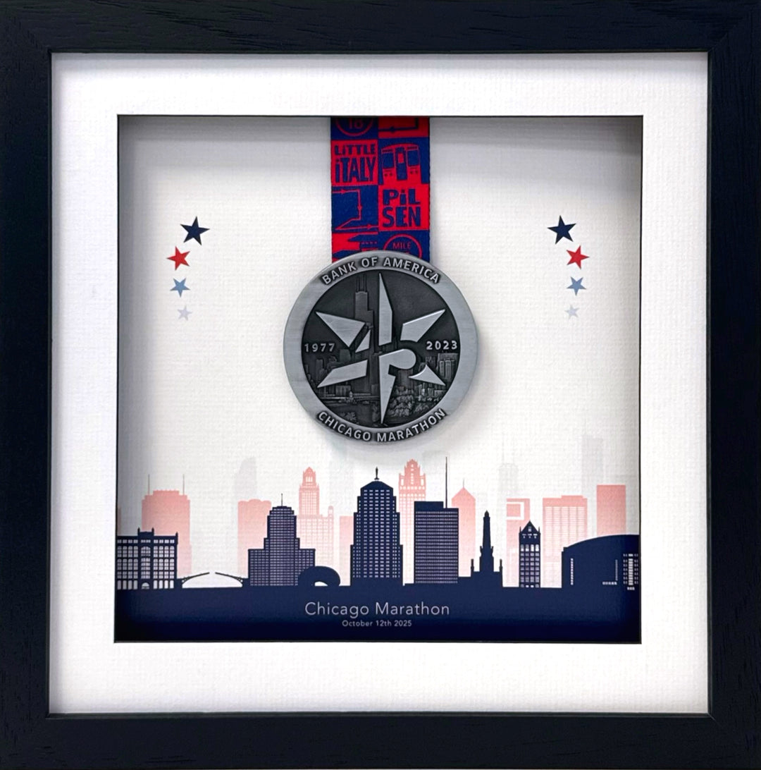 Chicago Marathon 2025 - Medal Frame