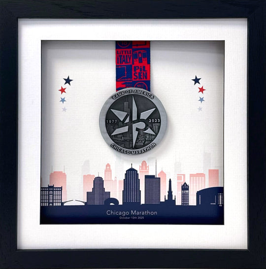 Chicago Marathon 2025 - Medal Frame