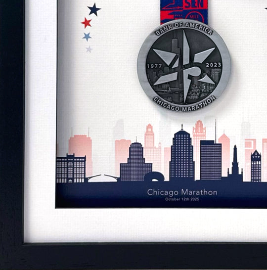 Chicago Marathon 2025 - Medal Frame