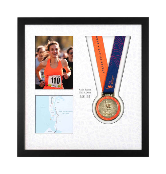 New York Marathon 2025 - Medal & Photo Frame