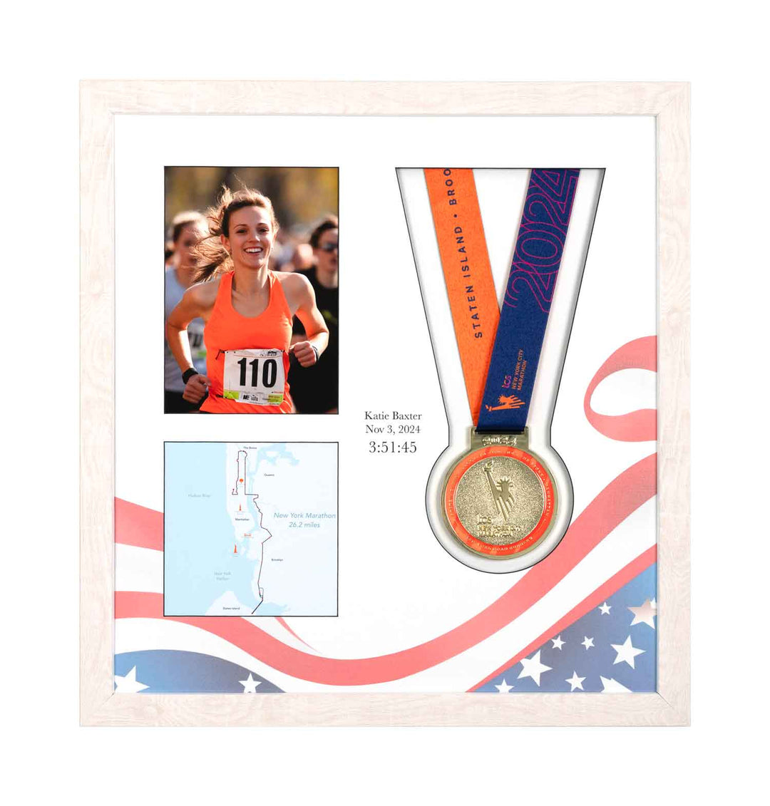 New York Marathon 2025 - Medal & Photo Frame