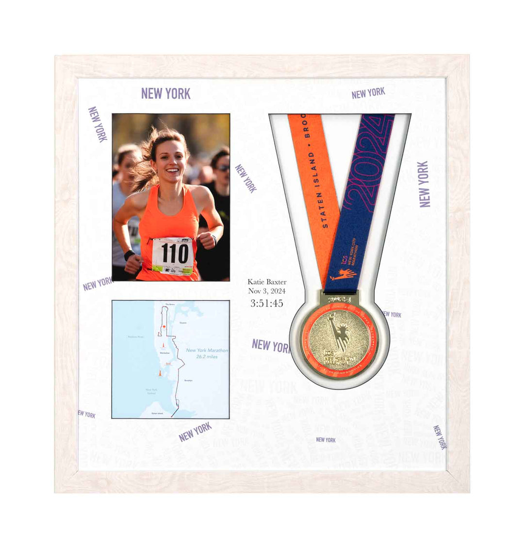New York Marathon 2023 - Medal & Photo Frame