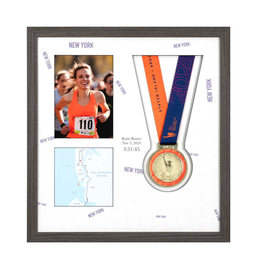 New York Marathon 2025 - Medal & Photo Frame