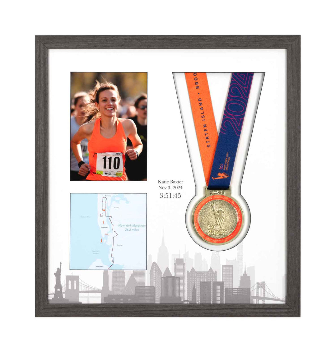 New York Marathon 2025 - Medal & Photo Frame