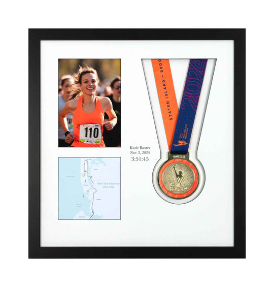 New York Marathon 2025 - Medal & Photo Frame