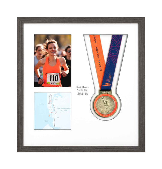 New York Marathon 2025 - Medal & Photo Frame