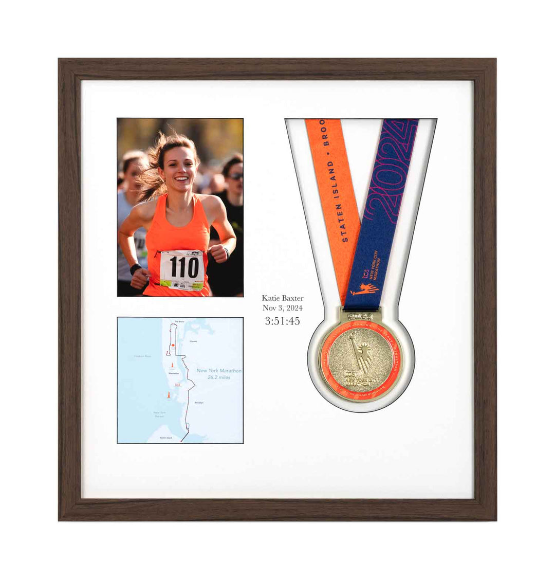 New York Marathon 2025 - Medal & Photo Frame