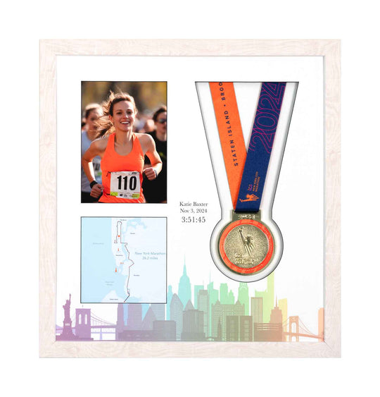 New York Marathon 2023 - Medal & Photo Frame