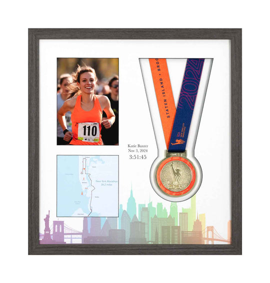 New York Marathon 2025 - Medal & Photo Frame