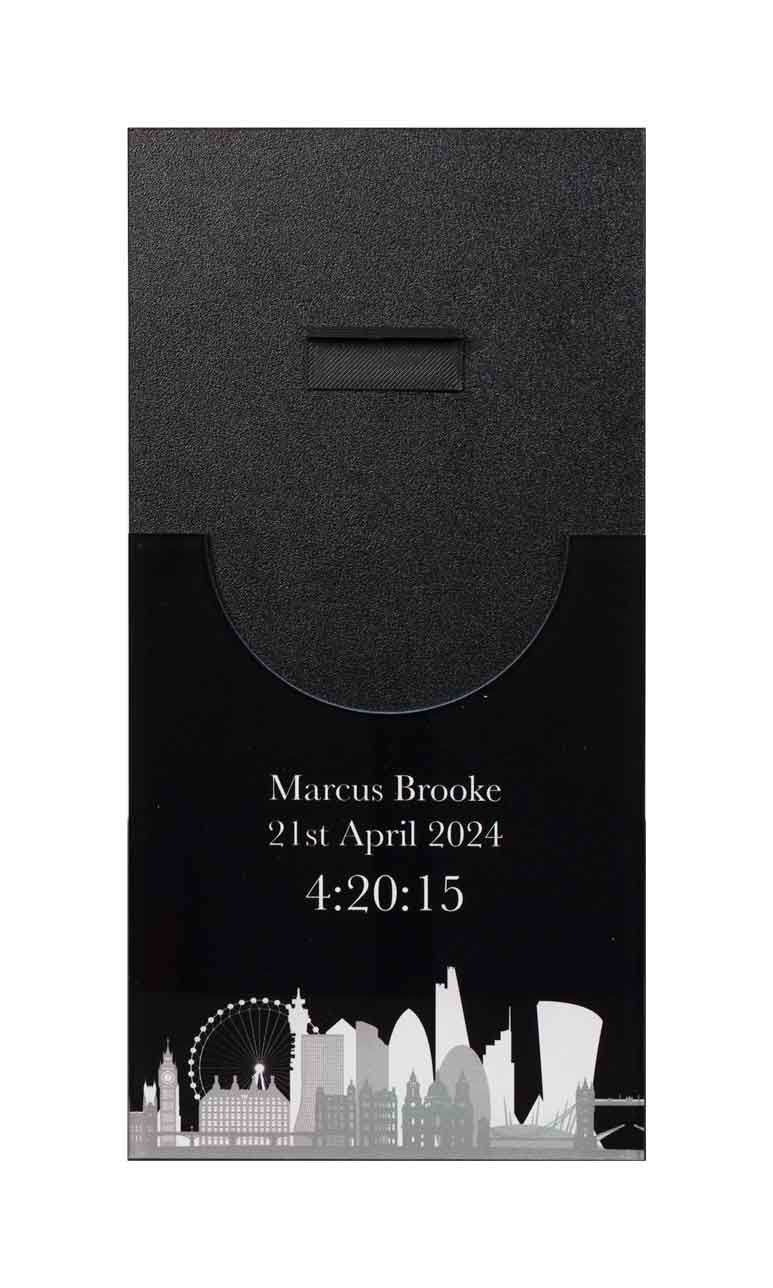 London Marathon 2023 Desktop Medal Display