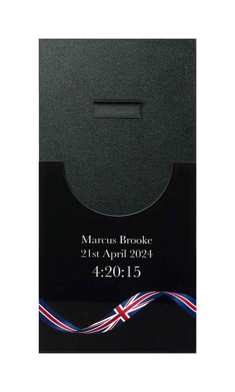 London Marathon 2023 Desktop Medal Display