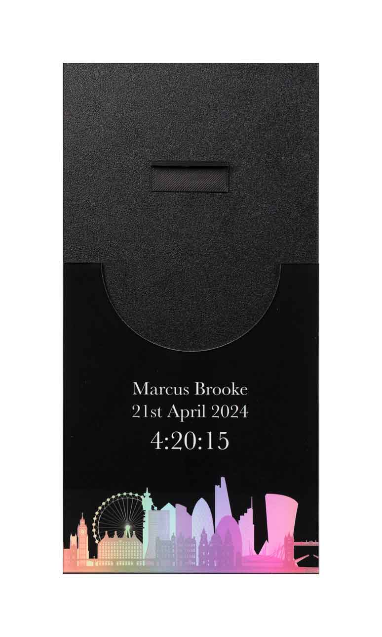 London Marathon 2023 Desktop Medal Display