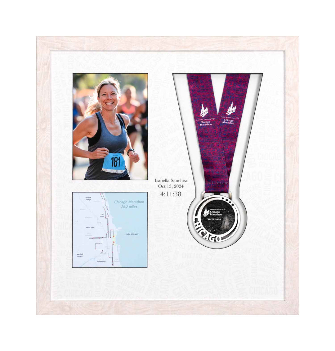 Chicago Marathon 2024 - Medal & Photo Frame