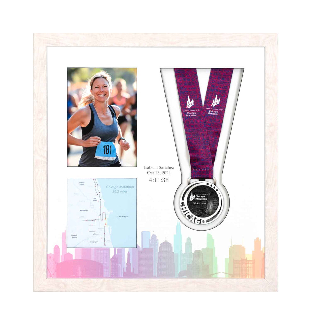Chicago Marathon 2024 - Medal & Photo Frame