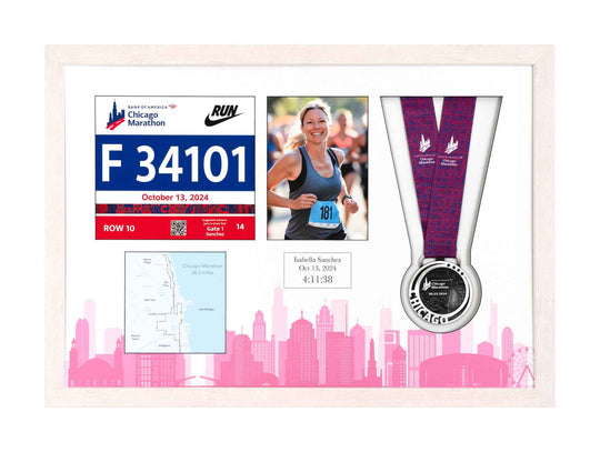 Chicago Marathon 2023 - Medal / Photo / BIB