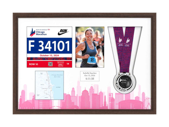 Chicago Marathon 2023 - Medal / Photo / BIB