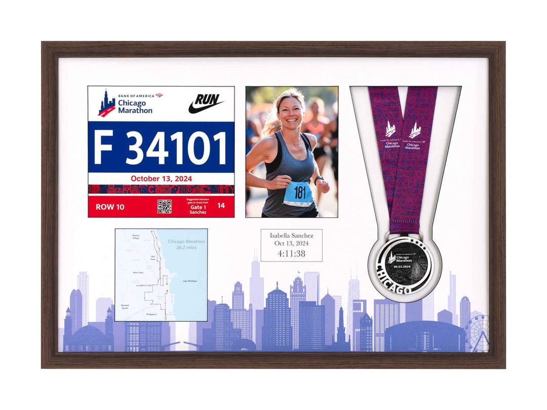 Chicago Marathon 2023 - Medal / Photo / BIB