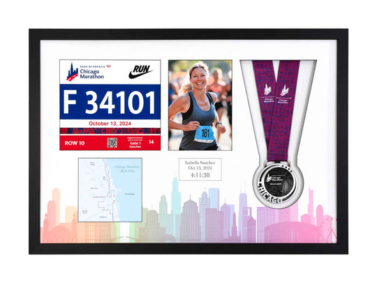 Chicago Marathon 2025 - Medal / Photo / BIB