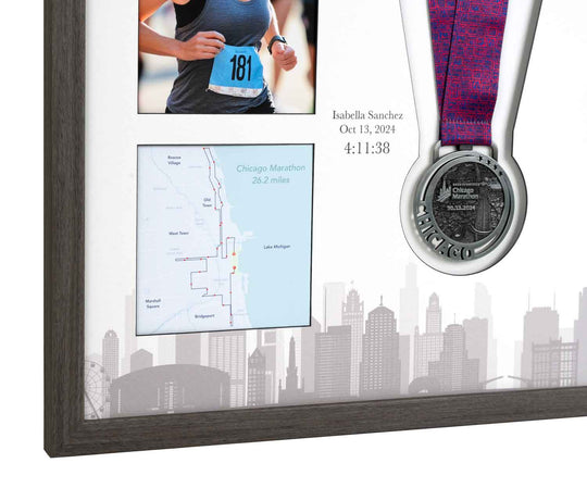 Chicago Marathon 2025 - Medal / Photo / BIB
