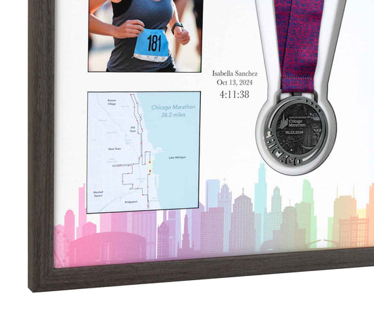 Chicago Marathon 2025 - Medal / Photo / BIB