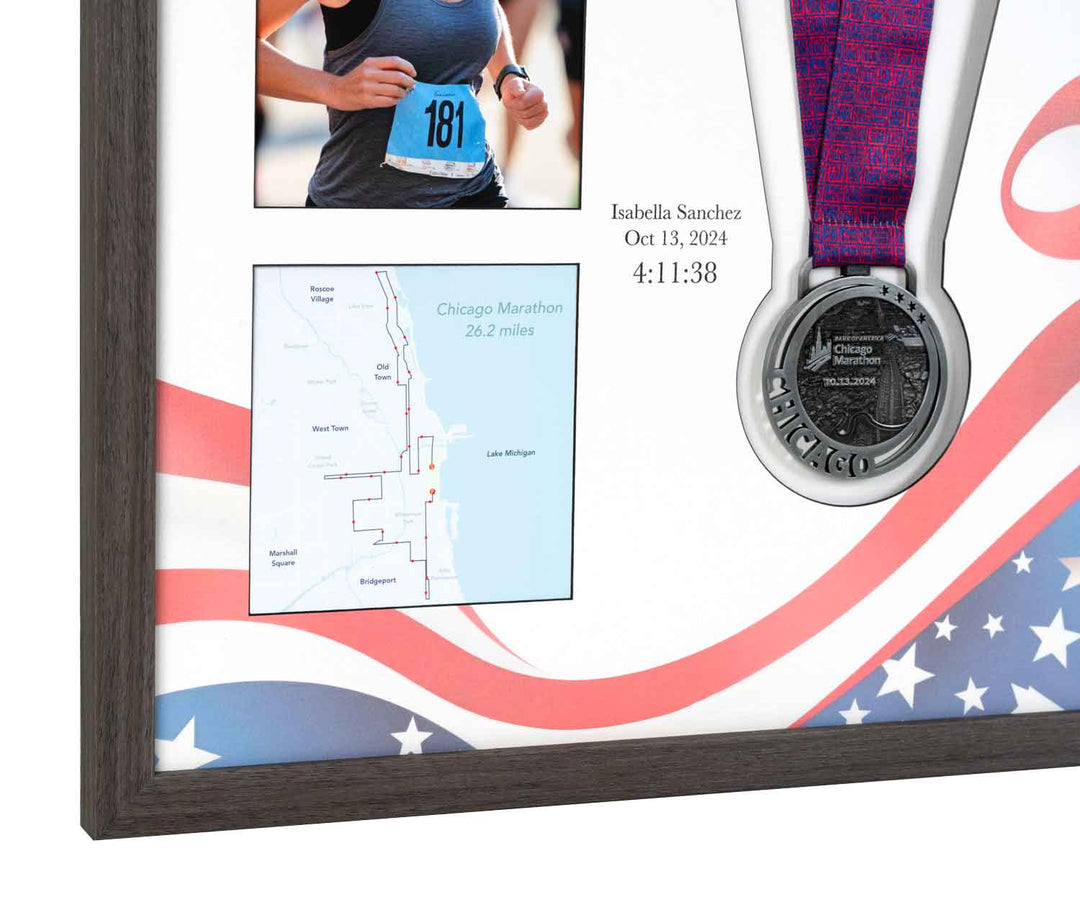 Chicago Marathon 2025 - Medal / Photo / BIB