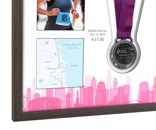 Chicago Marathon 2023 - Medal / Photo / BIB