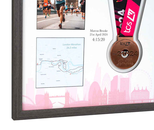 London Marathon 2023 - Medal & Photo Frame