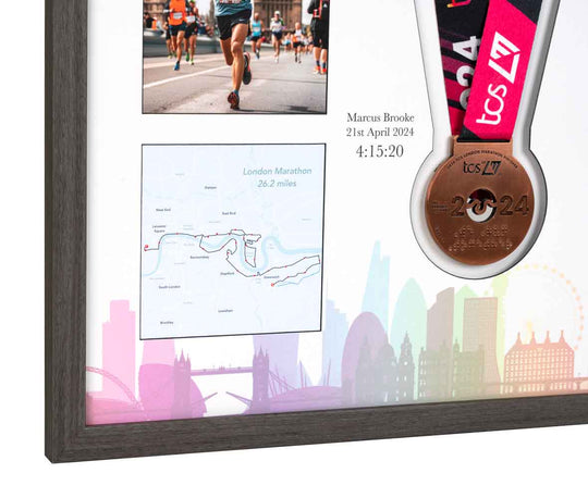 London Marathon 2023 - Medal & Photo Frame