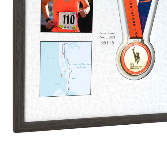 New York Marathon 2025 - Medal & Photo Frame