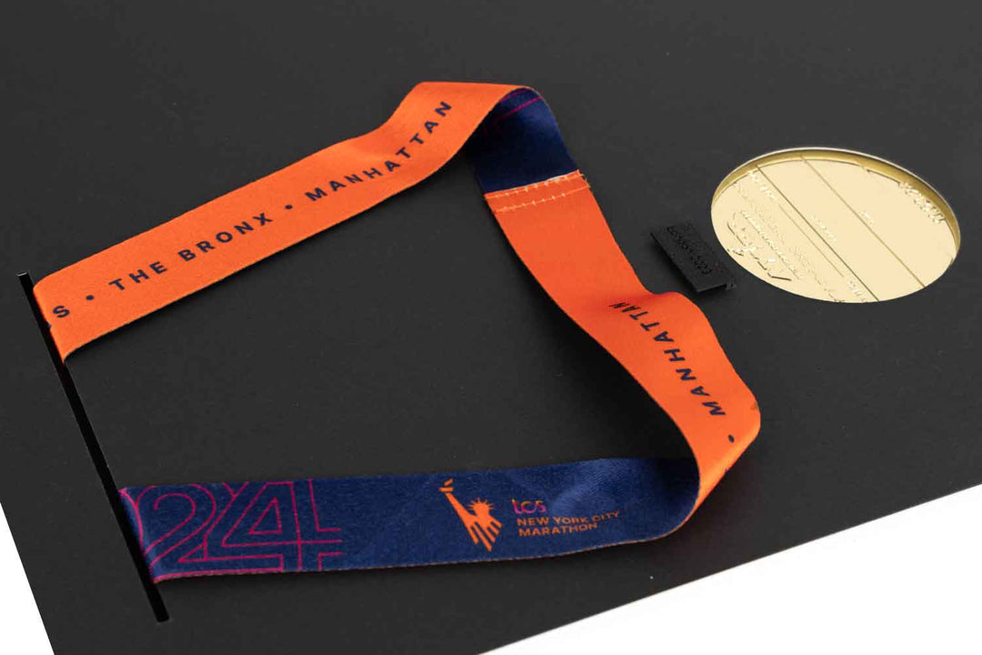 New York Marathon 2025 - Medal / Photo / BIB Frame