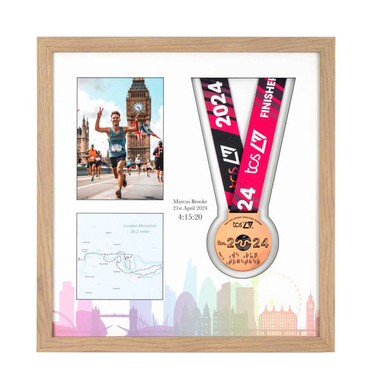 London Marathon 2023 - Medal & Photo Frame
