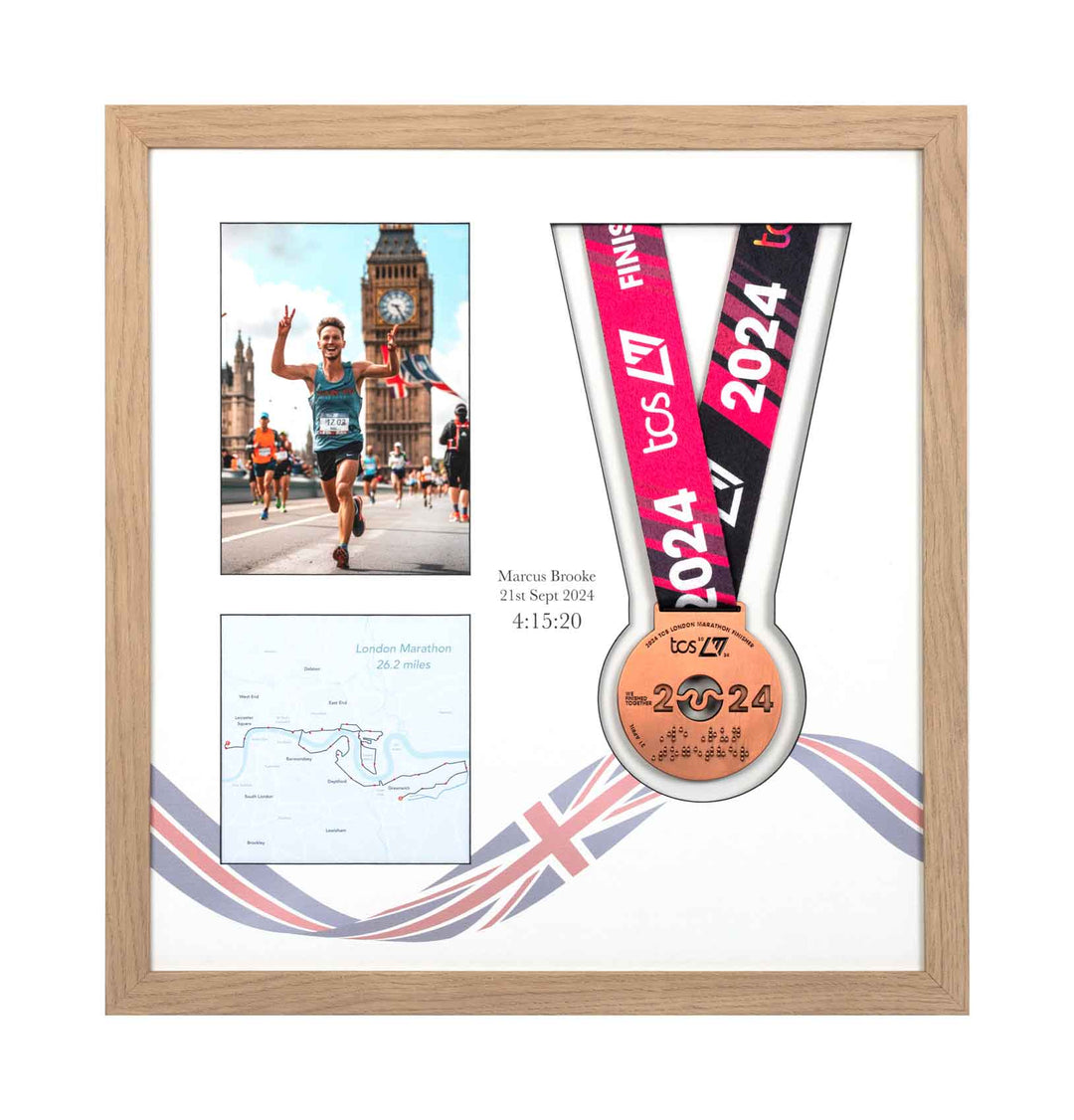 London Marathon 2023 - Medal & Photo Frame